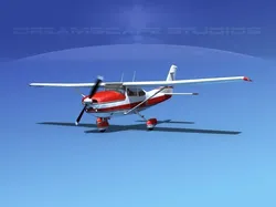 Cessna 182 Skylane V01 3D model