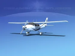 Cessna 182 Skylane V05 3D model