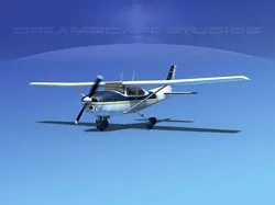 Cessna 182 Skylane V14 3D model