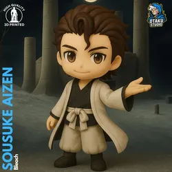 Chibi Sousuke Aizen - Bleach Fan Art 3D Model