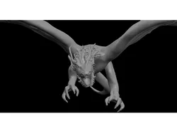 Dragon sculpture GOT inspired