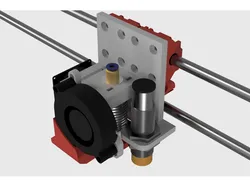 E3D V6 - Anet A8 - carriage
