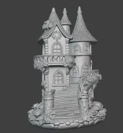 Fantasy Miniature Castle