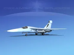General Dynamics EF-111 Raven V06 RAAF 3D model