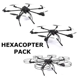 hexacopter pack 3D model