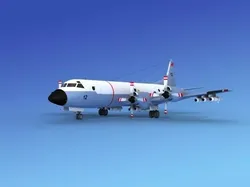 Lockheed P-3 Orion ROC 3D model