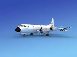 Lockheed P-3 Orion US Navy 4 3D model