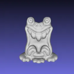 Mr Bitter- Gogo's Crazy Bones 3D scan/sculpt
