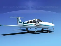 Piper PA-28-235 Cherokee  V16 3D model