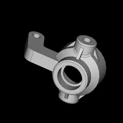 RED23603 FRONT STEERING KNUCKLE