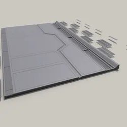 Sci-fi/ industrial diorama part