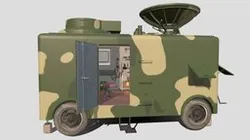 Anti-aircraft gun fire control radar vehicle