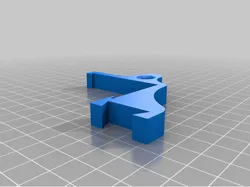 Anycubic i3 Mega / LED holder + bowden holder for filament