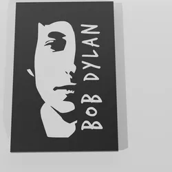Bob Dylan Decor - Wall Art Multicolor