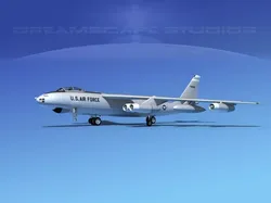 Boeing B-47B Stratojet V02 3D model