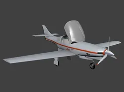 Lancair 235 Low-poly 3D model