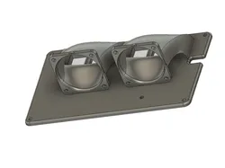 Lerdge K mount on V-slot 20xx & cooling top cover