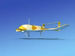 Mohajer 4 Drone V03 3D model