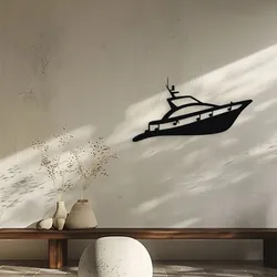 Musical Boat Wall Decor Art