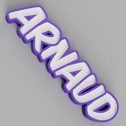 NAMELED arnaud- LED LAMP WITH NAME