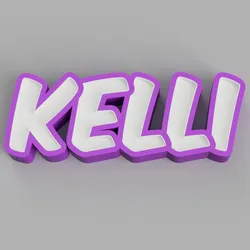 NAMELED KELLI- LED LAMP WITH NAME