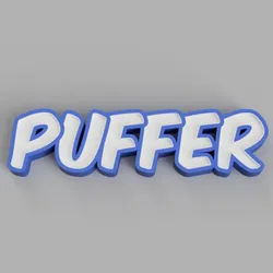 NAMELED PUFFER- LED LAMP WITH NAME