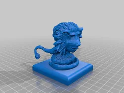 Random Animal Man Bust