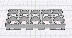 Support liions 21700 5S1P / 5S2P