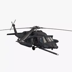 UH-60 Blackhawk SOAR 3D model