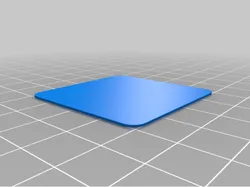 Z offset test 1mm rounded square