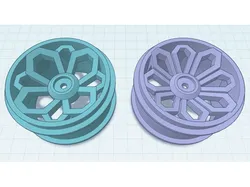 1:10 RC Buggy RIMS 61mm (Diamond Pack)