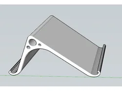 2 Side iPad Stand, Large and stable + pencil storage