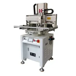 3D CAD Model Semi-Automatic Dual Servo PCB Screen Printing Machine for Ceramic Circuit Boards & T-Shirts