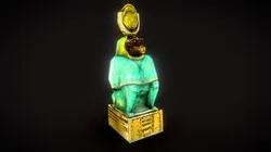 Baboon God Statue
