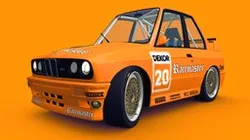Cartoon Touring Car