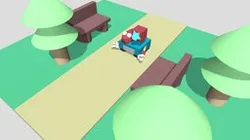 Cerberus Helper Social-Distancing Robot