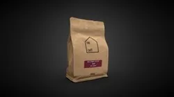 Coffee Paper Bag 3D Scan