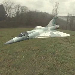 Dassault Mirage 2000 Fighter Jet Low-poly 3D model