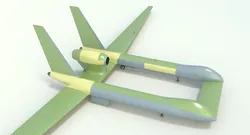 Divine eagle drone 3D model