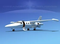 Dreamscape AT-48 Jet Executive V03 3D model