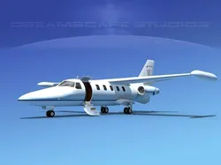 Dreamscape AT-48 Jet Executive V09 3D model