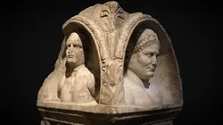Marble Pediment from Hadrianic Period Rome