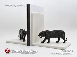 Mike the Tiger Bookends