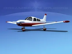 Piper PA-28 V02 3D model