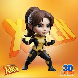 Shadowcat (Kitty Pryde) Chibi Style - 3D Printable Figurine