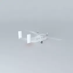 SHORT Skyvan void FULL INTERIOR 3D model