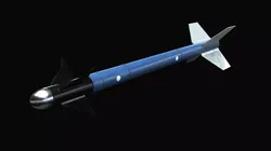 Sidewinder Missile with Armys Textures 3D model
