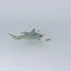 UN task force alpha-UAV command unit  Peacemaker MK II airborne 3D model