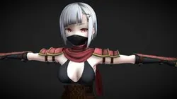 Anime Ninja Girl
