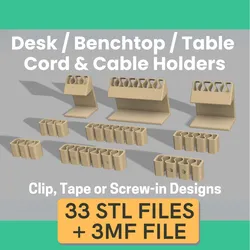 Cable Cord Holder - Cable Management - Ultimate Bundle